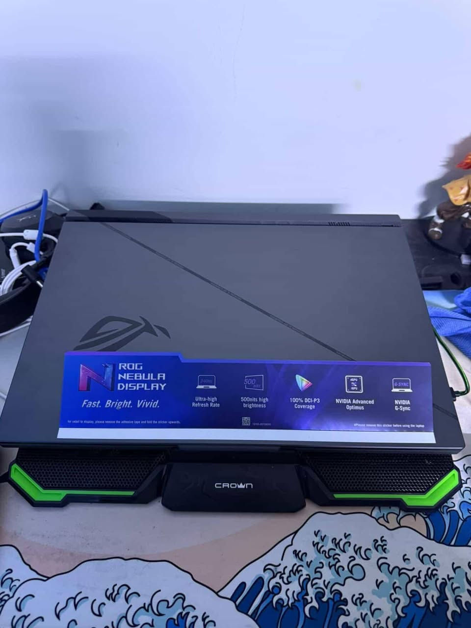 للبيع وحش الكيمنك والشغل الثقيل - ASUS ROG Strix G18 (موديل 2024) 

المعالج: Intel Core i9-14900HX ).
كارت الشاشة: NVIDIA RTX 4070 8GB (بقوة 140W، يعني الأداء الماكس).
الرام: 32GB DDR5 (بسرعة 5600MHz).
التخزين: 3TB SSD (منصب عليه سامسونج 990 PRO يعني السرعة خيالية).
الشاشة: العملاقة 18 بوصة، دقة 2.5K، وبتردد 240Hz (ألوان Nebula ).
النظام: ويندوز 11 أصلي مفعّل.
الحالة: الجهاز نظيف جداً  (مثل ما موضح بالوصل، سعره الأصلي جان أكثر من 3 ملايين و150 ألف).
السعر 2،600،000 وبيه مجال للشراي الجاد
سبب البيع : اريد اشتري تجميعه
للاستفسار:
اتصال : ***********
واتساب:***********
العنوان: ميسان -العماره
