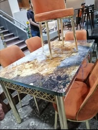 ميز طعام • جديد • تلبيسه هدية