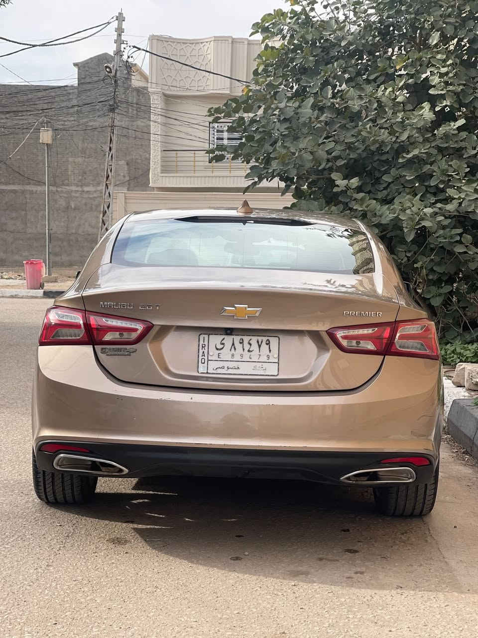 شوفرليت ماليبو برمير 2019
حادث جاملغ ايمن وبنيد 
مواصفات 
مكينة 2000
بصمة
ابواب بصمة
تشغيل عن بعد
شاشة كبيرة
كشنات كهربائية
كشنات امامية خلفية تدفئة تبريد
السعر 133 ورقه 
رقم بغداد باسمي
العنوان : كربلاء
رقم الهاتف للاستفسار
***********
