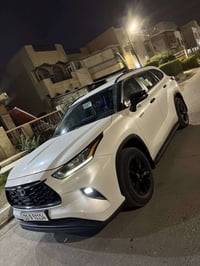 شباب 07707930098  تويوتا هايلاندر خليجي بلاك ادشن 2024  هايبرد شركة تو...