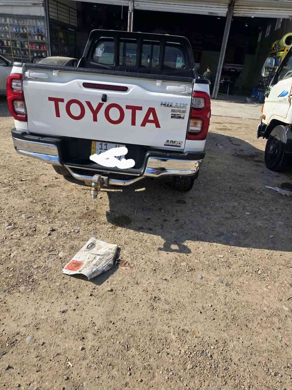 السلام عليكم للبيع هايلوكس عالي 2022 ساز فول مواصفات رقم بغداد تحويل مباشر مكفوله كفاله عامه ماشيه 89الف للإستفسار الاتصال على الرقم***********
