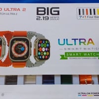 هذه ساعة ذكية T800 Ultra 2. تأتي مع 7+1 أربعة أشرطة قابلة للتبديل.  تت...