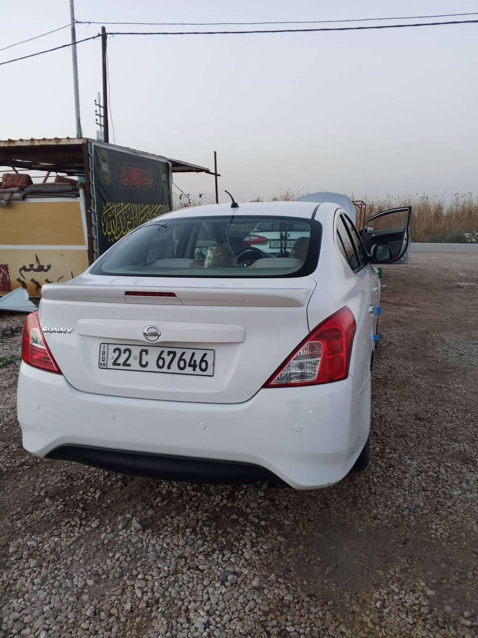 نيسان صني موديل 2020
بيها بعض ملاحظات و التكحيل 
سياره حلوه ماشيه 48 
السعر 117
المكان نجف عباسية 
الاتصال ***********
