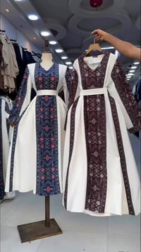 فستان رمضاني • مقاسات ٣٨-٤٨ • ألوان متعددة