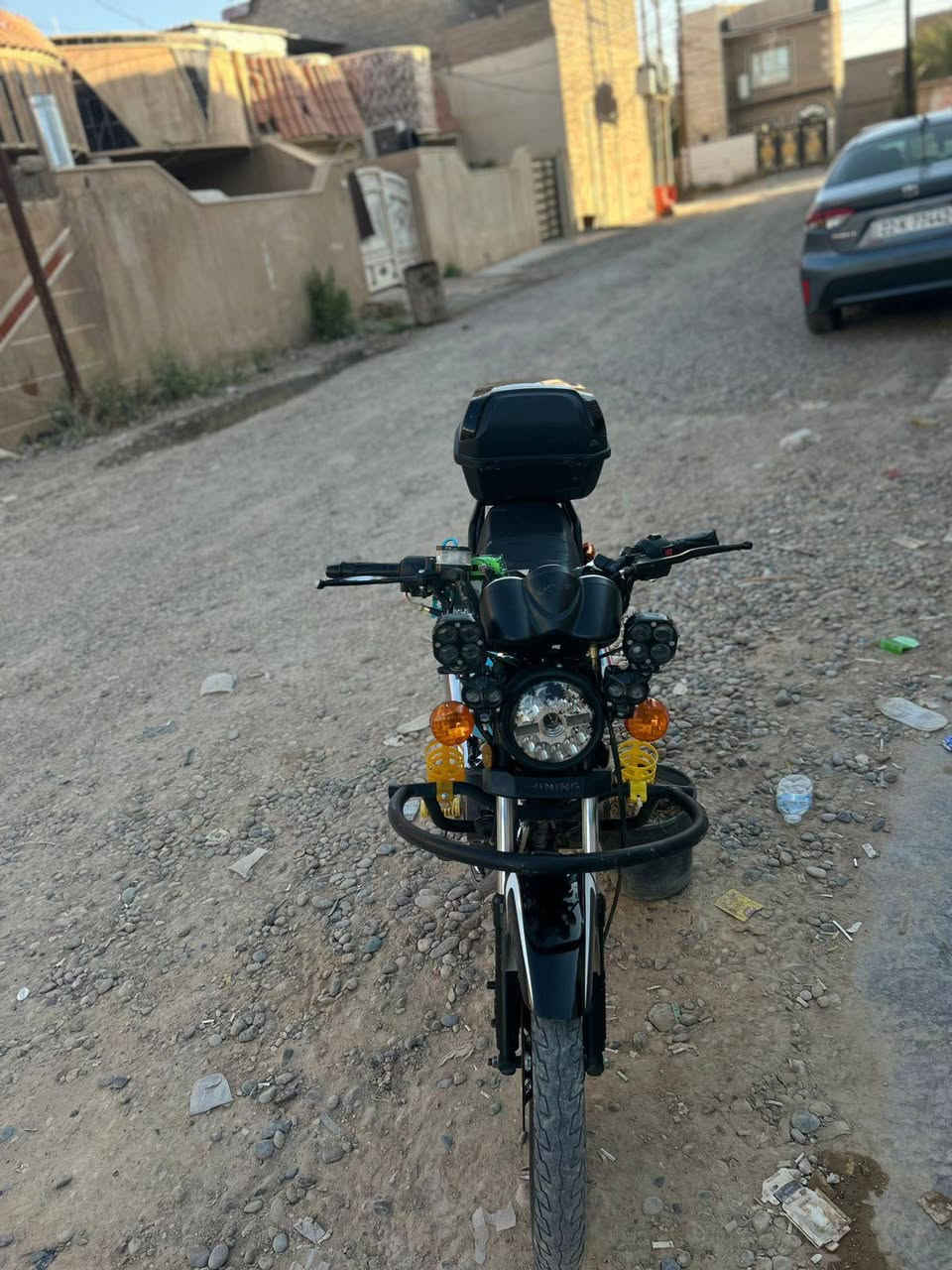 السلام عليكم للبيع شاينك مرقم نضيف مكفول كفاله عامه شرط ترايك للبصره وين متريد تروح تفحص رقم مميز  شلعه ومعدل طيران لايتات زنون غراضه كله كامله صالنصه البلاديه موجوده السعر خاص الشراي يدلل ***********.
