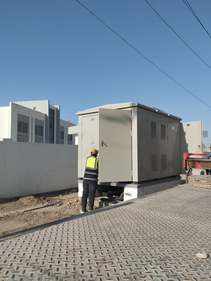 ⚡ أعمال كهرباء متكاملة – تنفيذ باحتراف وثقة ⚡
ننفذ جميع أعمال الكهرباء للأحياء السكنية والمجمعات والمشاريع الخاصة، من الأساس وحتى التشغيل الكامل:

🔹 نصب أعمدة الكهرباء

🔹 تمديد الأسلاك الهوائية والأرضية

🔹 تمديد كيبلات الضغط الواطئ والمتوسط

🔹 تركيب المحولات الكهربائية

🔹 تنفيذ شبكات الكهرباء للمجمعات السكنية

🔹 صيانة ومعالجة الأعطال

🔹 العمل وفق المخططات الهندسية المعتمدة

✅ التزام بالمواصفات الفنية

✅ معايير سلامة عالية

✅ سرعة في الإنجاز

✅ أسعار مناسبة وخبرة عملية

📞 للتواصل والاستفسار:

رقم الهاتف ***********

⚡ الجودة أساس عملنا… وثقتكم هدفنا
