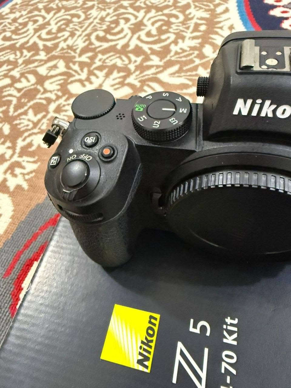 كامره nikon z5 للبيع او مراوس بدرون
تفاصيل الكامره موجوده بل صور
ملحقات كامره 
بطاريه 
وحزام كامره
وشاحنة الكامره
وكارتون الكامره 
وجميع ملحقاته الاصليه
السعر خاص 
رقم الهاتف:***********
