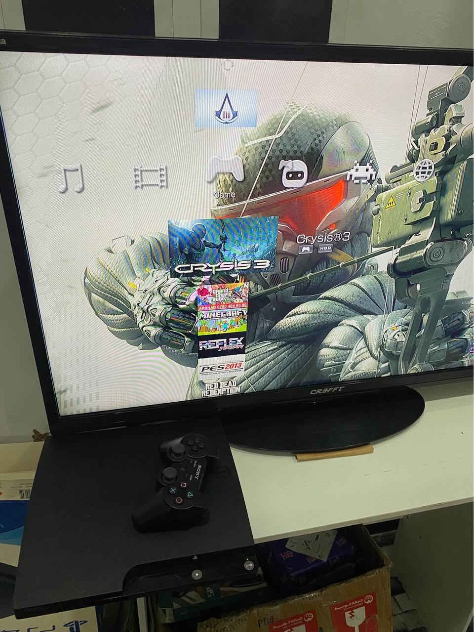 بلي3سلم مهكر نضام مكاتب يعني تكدر تحمل العاب بلي3 وبلي1 وبلي2 عن طريق الانترنيت
الجهاز اخو الجديد مكفول اي خلل مابي ويحتوي على 7 العاب قوية السعر125 الف 
او مراوس ببلي فور مكاني بغداد الدوره
وعندي توصيل🚚 بغداد, العراق


**إذا كنت صاحب هذا الإعلان وتريد حذفه لأي سبب، رجاءا أرسل رسالة إلى الدعم الفني**