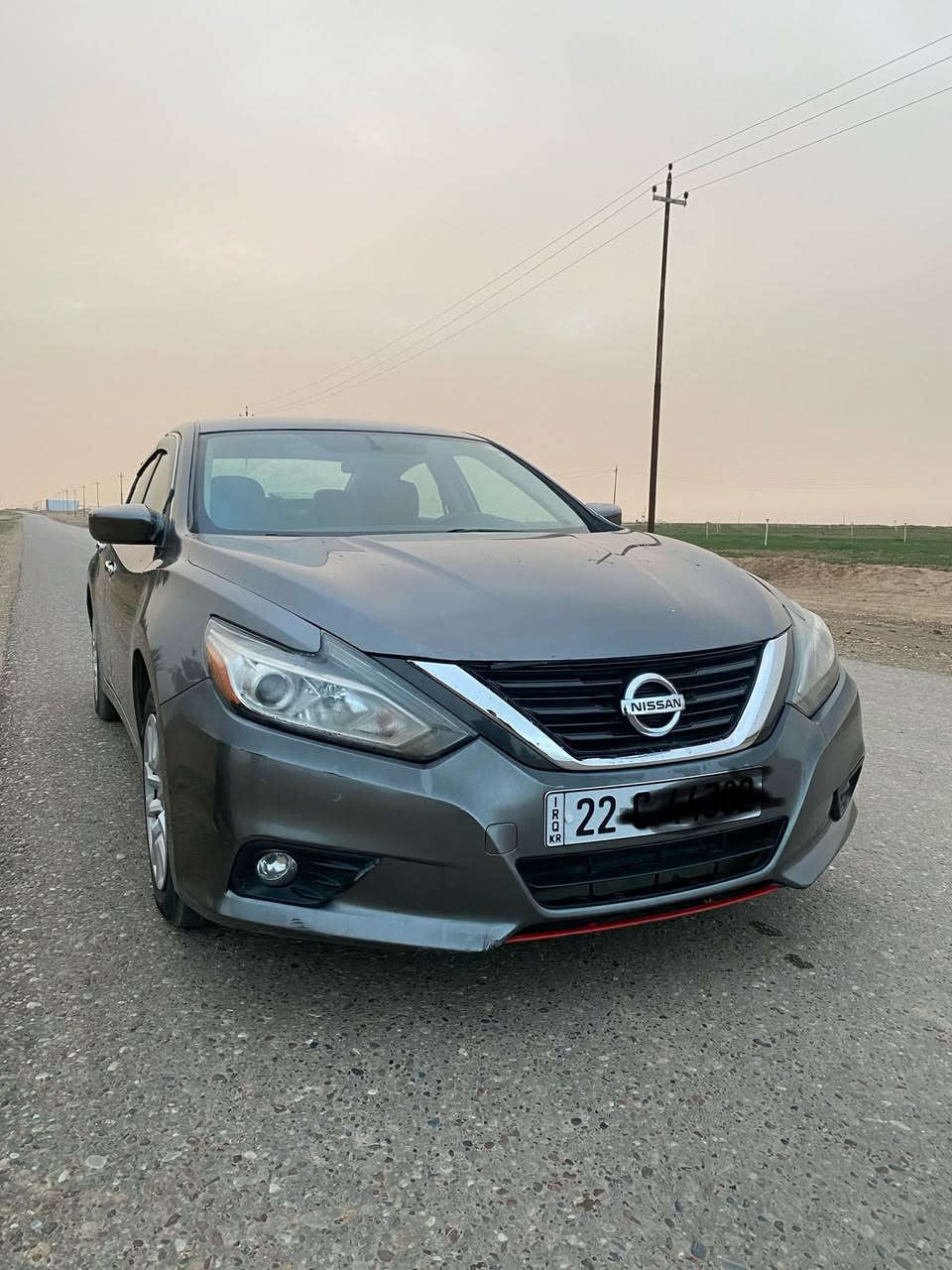 السلام عليكم 
نيسان التيما ٢٠١٦ للبيع 
فئة sv
تشغيل بصمة 
بوب بصمة جنطة بصمة 
محرك ٢٥٠٠  اربعة بستم
محرك وگير صدر اطارات شرط 
الضرر صبغ البنيد فقط 
هزة جديدة رقم اربيل بأسمي  تريد تحويل تريد وكالة 
اللون رمادي
السعر ١٢٣ $وبيها مجال 
المكان العلم قرية سمرة 
اتصل ***********
