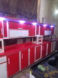 كاونتر ٤ قطع • مستعمل نظيف • الديوانية