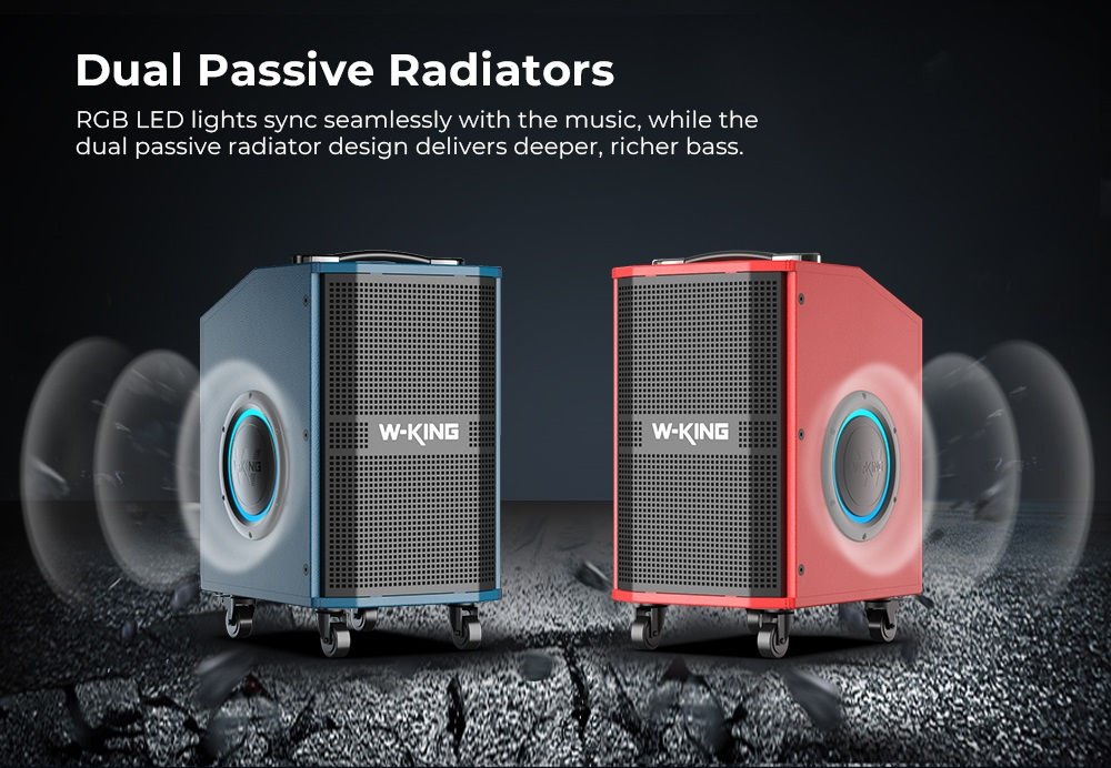 قوة حفلة حقيقية 🎤🔥
W-King K21SE مو بس سبيكر… نظام كاراوكي كامل!
مايكين لاسلكي + باس قوي + أجواء حفلة 🔊
خلك نجم السهرة ⭐
💰 السعر: 280$ فقط

180W Peak Sound 🔊
Dual Wireless Microphones 🎤🎤
120W Rated Power
Bluetooth 5.3 📶
TWS Pairing (Double Power)
USB / AUX / TF Card Support
EQ Control Knobs 🎚️
Battery ~8 Hours 🔋


**إذا كنت صاحب هذا الإعلان وتريد حذفه لأي سبب، رجاءا أرسل رسالة إلى الدعم الفني**