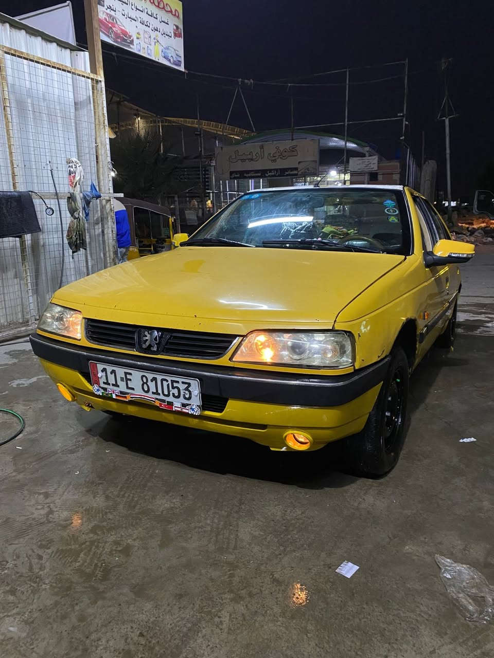 السلام عليكم بيجو لميس 2013السياره كير مكينه حداديه خير من الله منضومه غاز منضومه تبريد جديده تخم تاير رقم نكليزي بأسمي تحويل ثاني يوم السعر 33$وبيها مجال مكان بغداد الشعب رقم الهاتف ***********ما متواجد خاص
