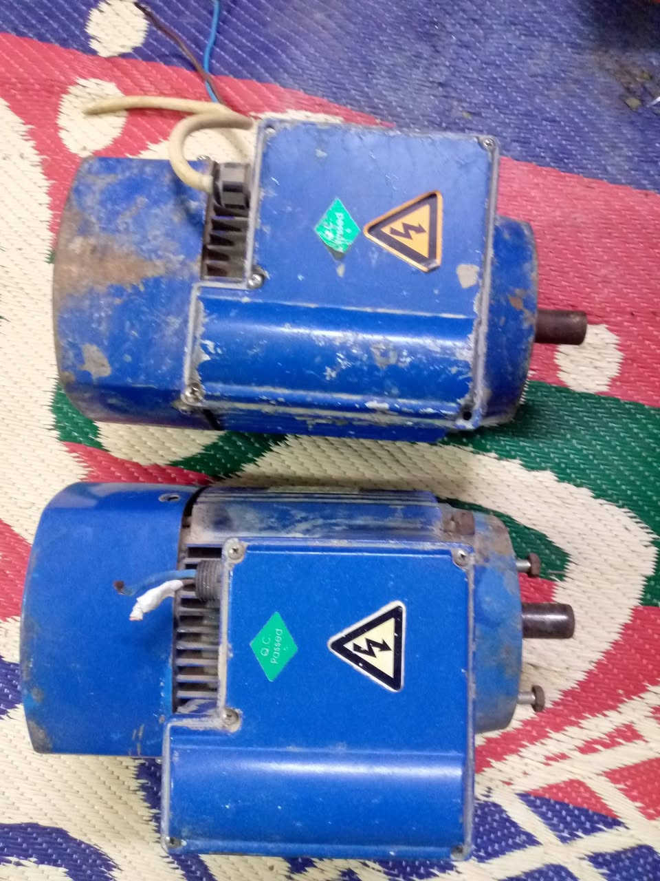 سلام عليكم
مواطير 3 حصان 
سنگل مال محطة واحد متر
ابلاديات عل فحص 
سعر الواحد 150 الف قابل للتفاوض
الرقم / ***********
العنوان/ بغداد المعامل
