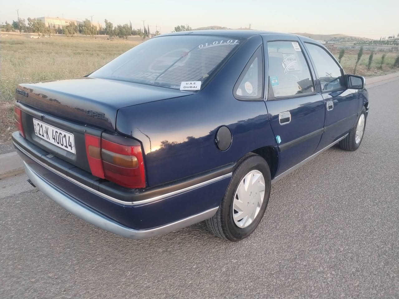 بەناوی خوای گەورە
ئۆپڵ ڤیکترا  بۆفرۆشتن
مەکینە 18مۆدێل 1995
سەنەوی تا 2031تازەیە
مەکینەوگێڕ لۆک تاقم پێش بەشەرت 
چرکەی تیانیە ماشاءاڵلە 
سعر42گڵاو معامەلە
***********
***********
