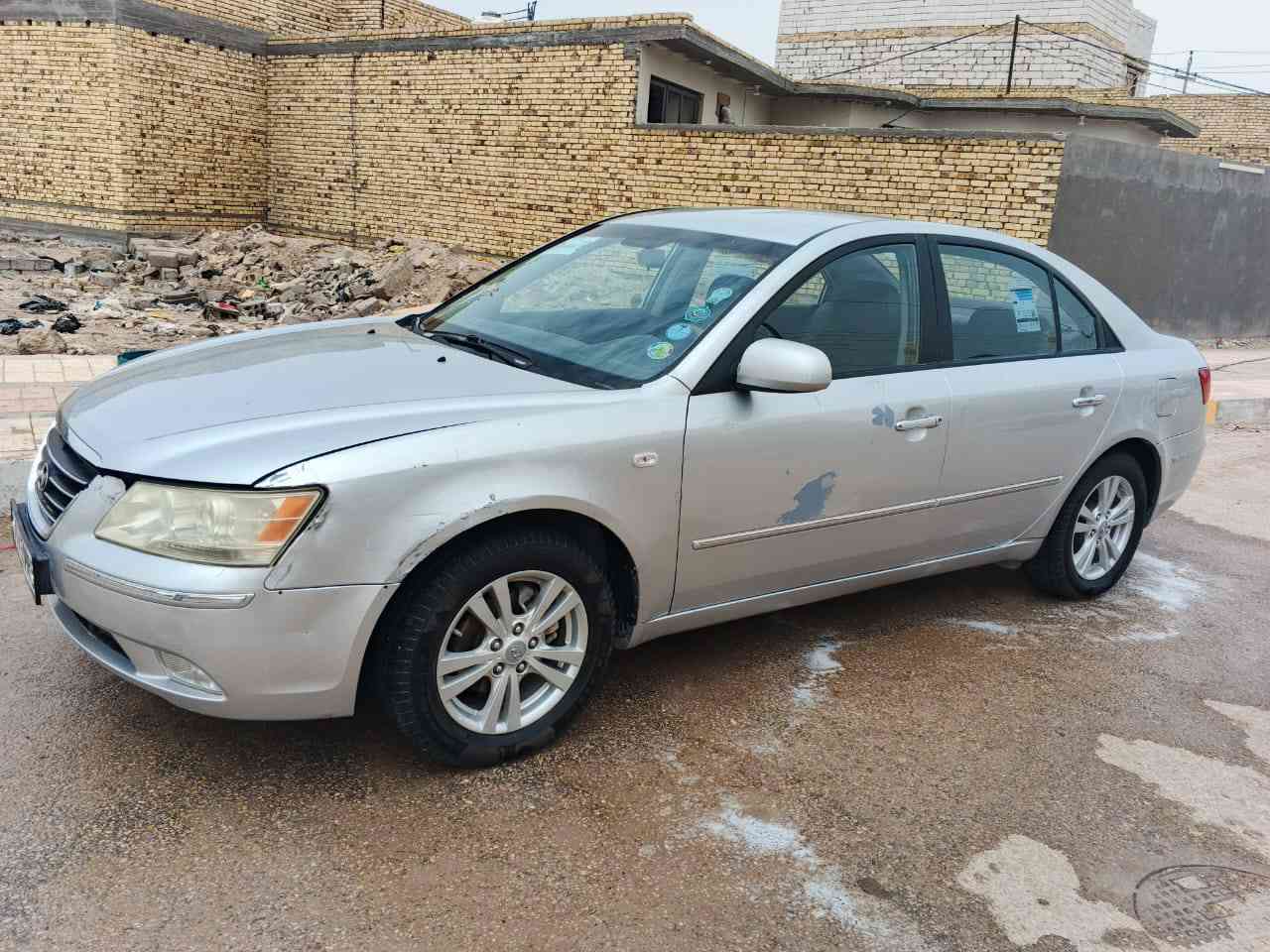 سوناتا موديل ٩سياره جديده كصه جنطه غاز بلاد على وضع الشركه مكان ذي قار ***********
