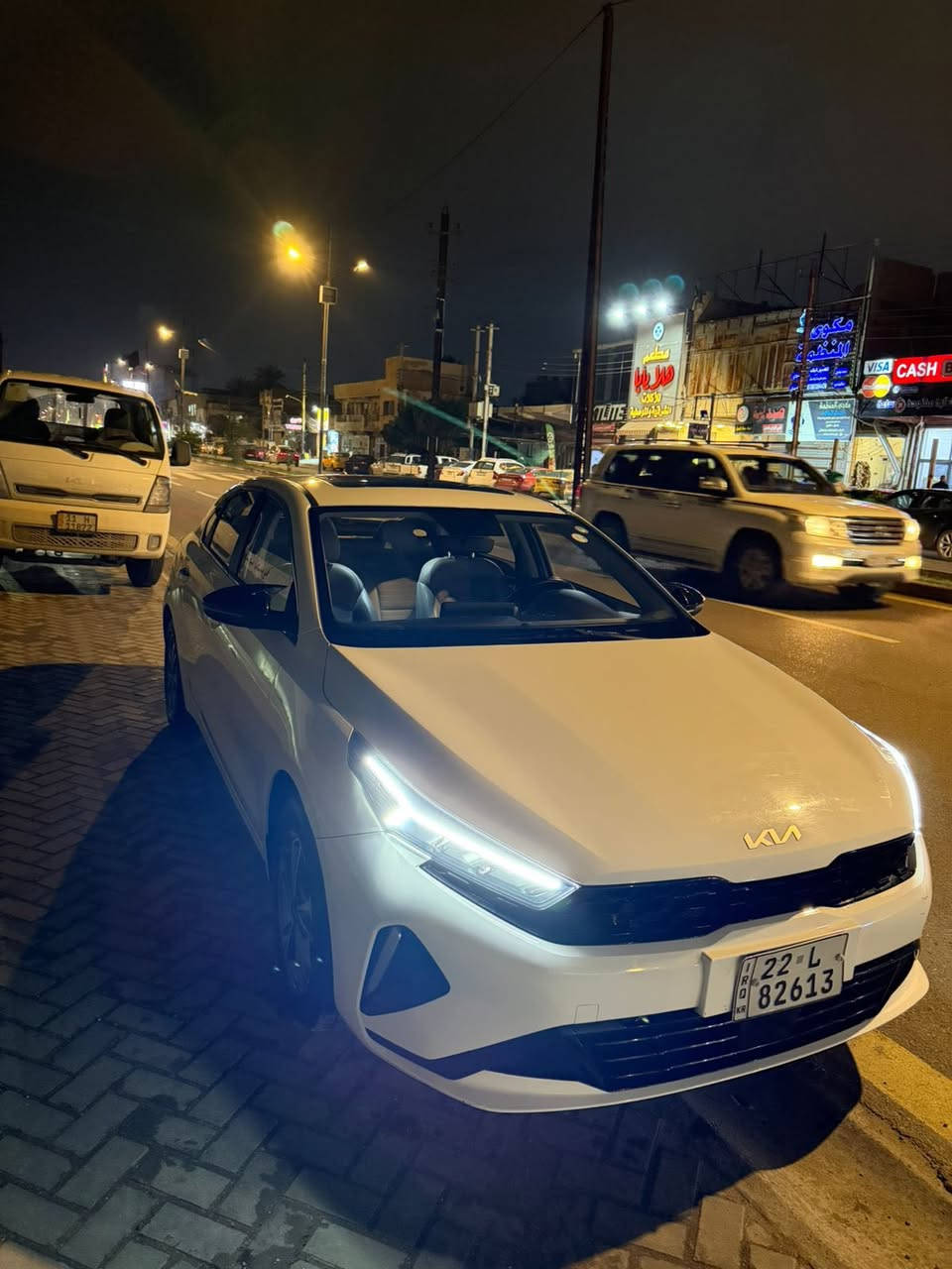 السلام عليكم

سياره K3 -موديل 2022

ماشية 19000🛣️

فول مواصفات ✨

تبريد قطعتين -كشنات جلد 

4 وضعيات قياده -اشارة لكزز -شاشة كبيرة -فتحت سقف 

مكفولة من صبغ وبارد وتصليح 🪬
فقط بيه شخوط  بسيطة مال شارع 

السعر 131$

مكلف بالنشر 🚨
رقم صاحب السيارة واتساب متوفر🌹
***********
