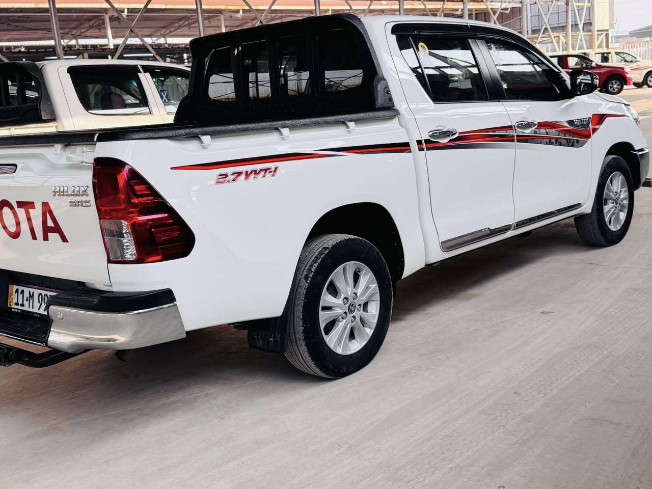 السلام عليكم للبيع تيوتا هايلوكس موديل 2025ساز فول مواصفات مكفوله كفاله عامه من كلشي رقم بغدادباسمي ماشيه 43الف حقيقي المكان بابل الحمزه الغربي للاستفسار ***********///***********
