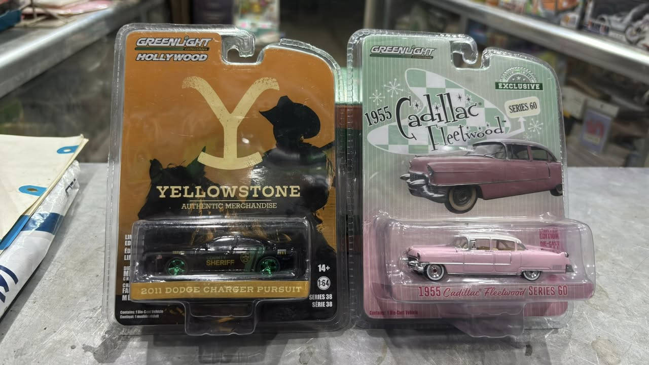 Greenlight Cars 😍

حديد بالكامل 
الحجم 1:64
صناعة شركة GreenLight 

السعر 9 الف  فقط 🔥 

يتوفر توصيل لجميع محافظات العراق 🤩💙

 📍العنوان / شارع فلسطين - خلف المستشفى العالمي 
مكتبة الأمين للحجز و الاستفسار على الرقم او مراسلة الصفحة ***********
#مصغرات #سيارات_مصغرة #بغداد
