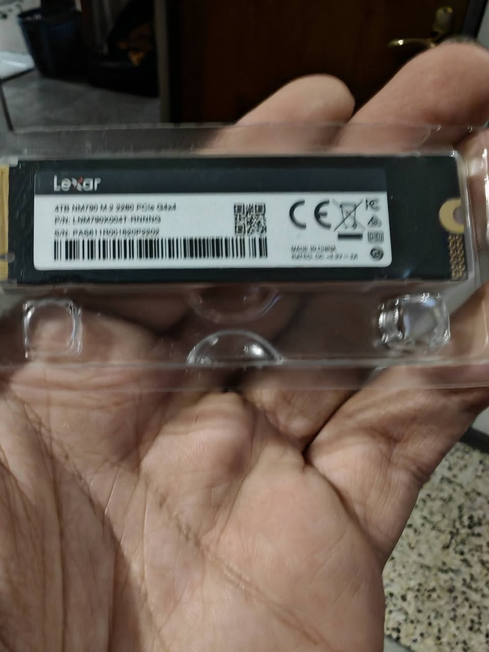 متوفر هاردات m.2 و ssd جديد كله مفحوص وشغال وضمان حجم وسرعة 

هارد m.2 lexar حجم 4 تيرة جيل 4 سرعة 7400 جديد مفحوص ب480 الف 
هارد ssd  حجم 480 كيكا مفحوص بسعر 35 الف 
هارد ssd xray بحجم 256 مفحوص وجديد بسعر 25 الف

موقع بغداد البنوك توصيل ماعندي رقم تواصل 
***********
