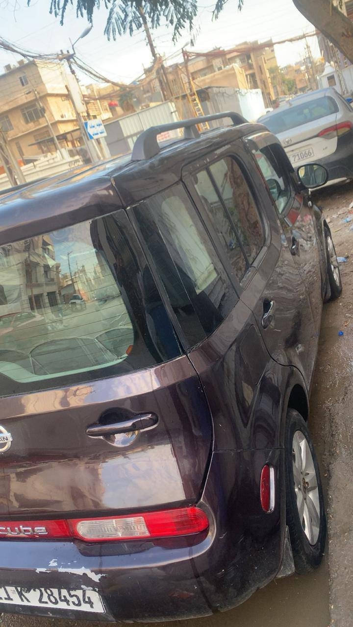 سلام عليكم نيسان كيوب مديل 12بغداد باسمي سياره ماشيه 35الف ميل وارد امريكي حدث جملغ باب سايق او بلعراق صبغ عام سياره جاهزه تبريد ثلج كهربائيات كله جاهزه ع اخر حبايه مكان سياره كراده ولحيب ايروس عادي انطي فرق سياره نفس السعر عادي بس كون جهزه مثل سيارتي  *********** بغداد, العراق
