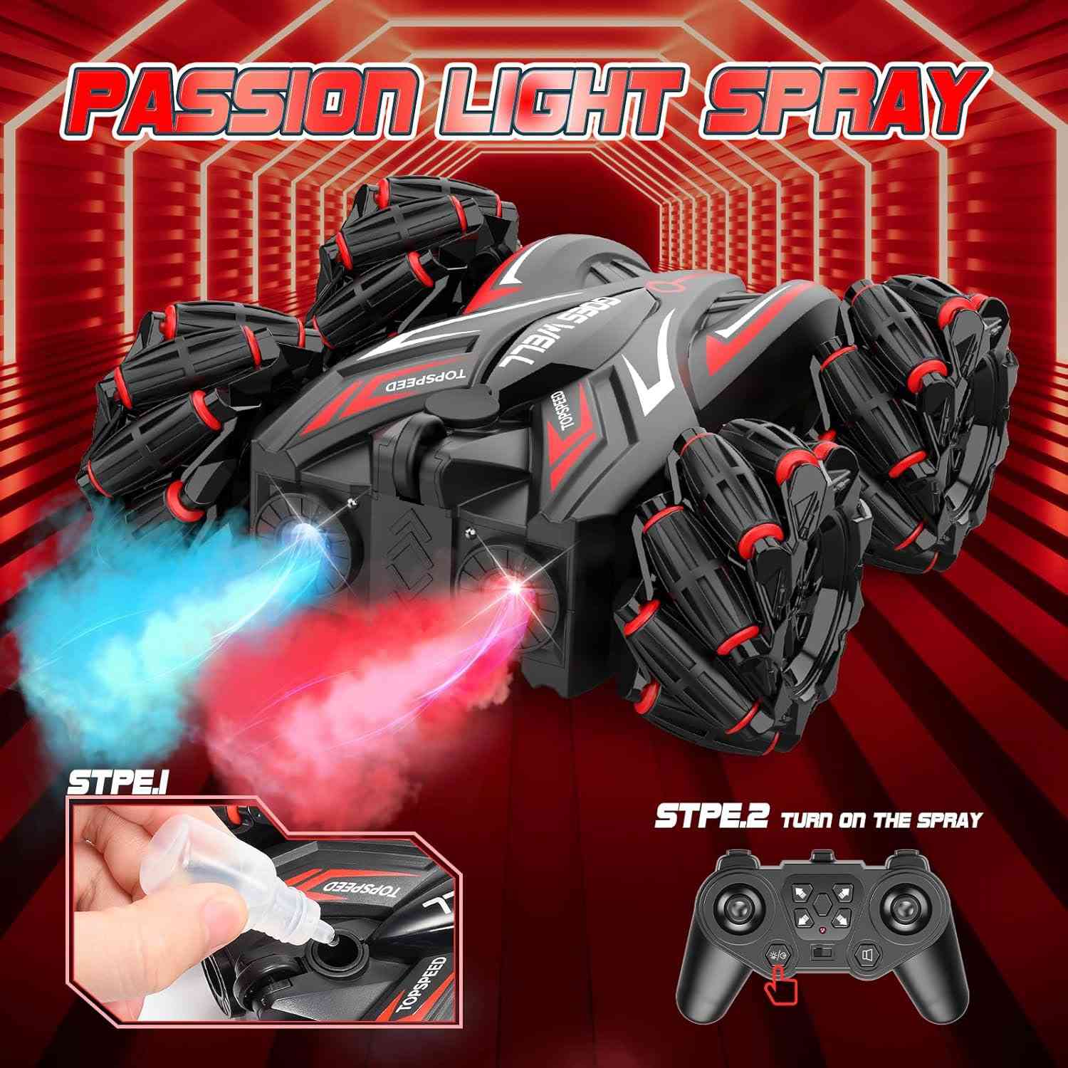 السعر 30 الف جديد غير مستخدم

هذه سيارة سباق تعمل بالتحكم عن بعد (RC Drift Car) وتتميز بالآتي:
نظام تحكم 2.4 جيجاهرتز: يسمح بقيادة عدة سيارات في نفس الوقت دون تداخل في الإشارة. 
دفع رباعي (4WD): توفر قدرة عالية على المناورة والانجراف (Drift) على أسطح مختلفة. 
ميزات استعراضية: تأتي مع أضواء LED ومؤثرات بخار (Spray) لتعزيز تجربة اللعب. 
سرعة عالية: قادرة على الوصول إلى سرعات تصل إلى 20-25 كم/ساعة لمزيد من الإثارة.


**إذا كنت صاحب هذا الإعلان وتريد حذفه لأي سبب، رجاءا أرسل رسالة إلى الدعم الفني**