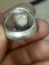 محبس جزع يماني • قياس 26 • صياغه يدويه