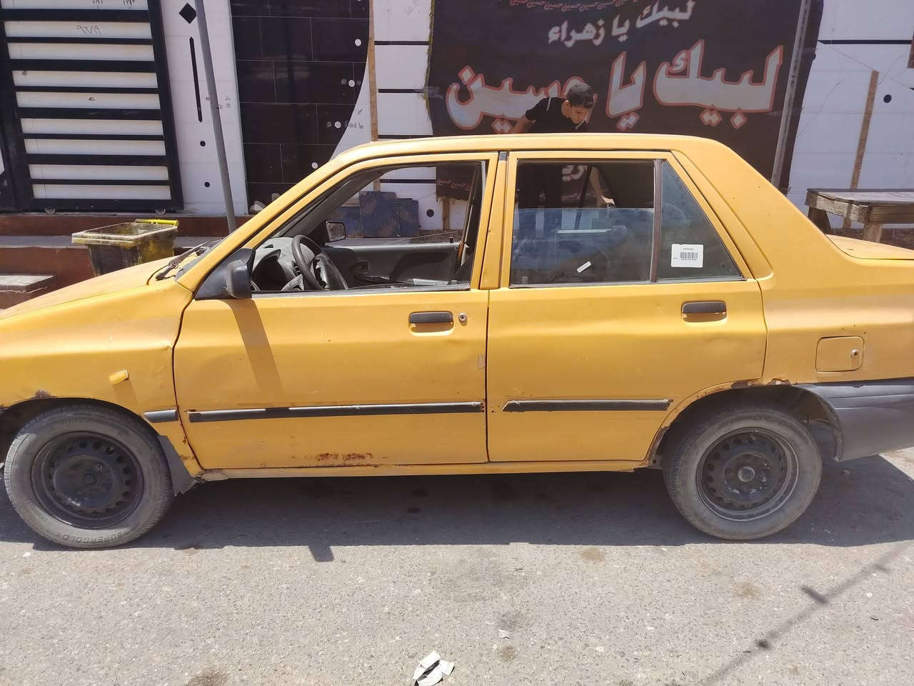 ٦ ونص قفل  مال شغل مكانها نجف ***********
كير ومحرك نضاف
