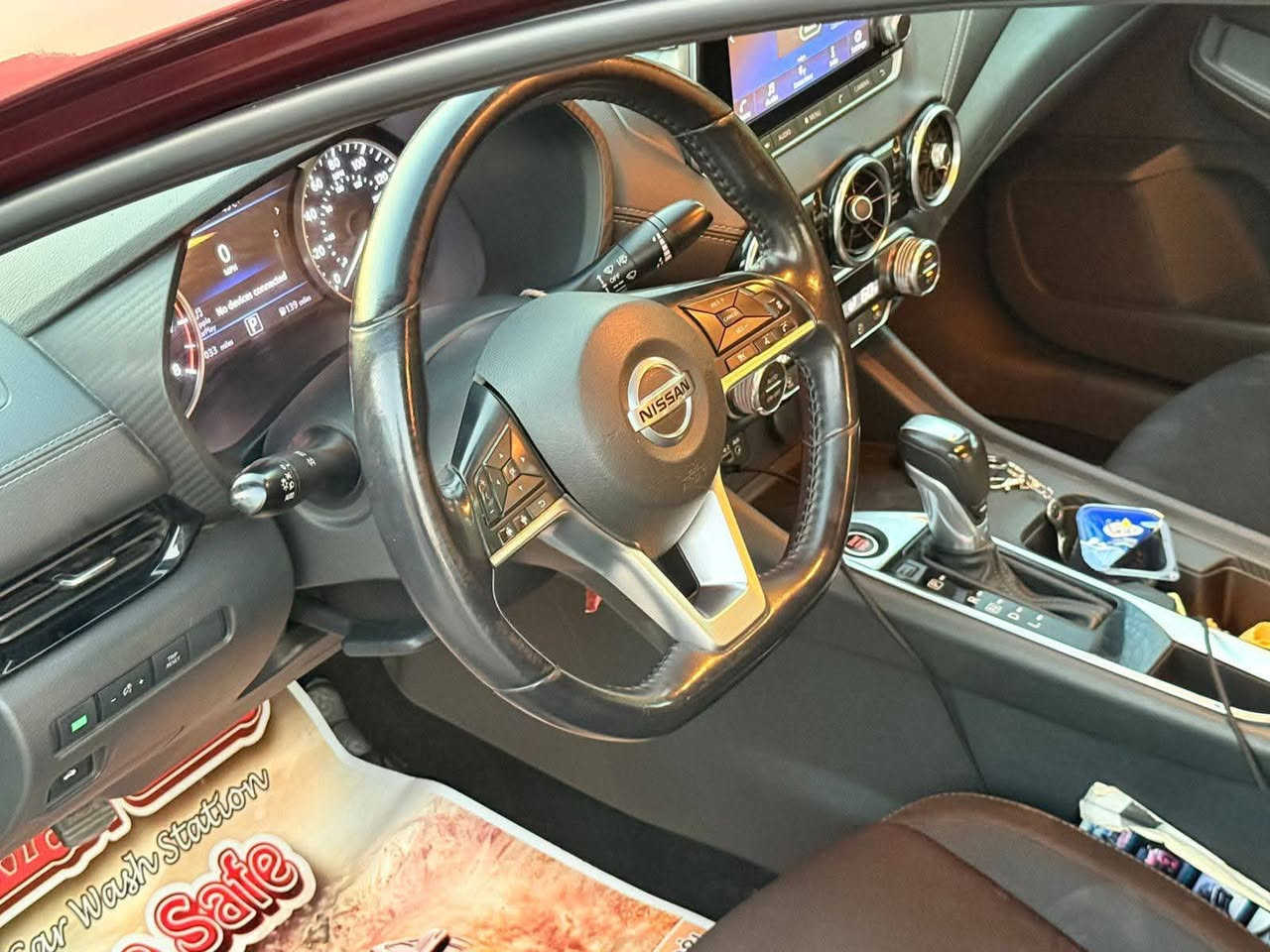 نيسان سنترا٢٠٢١ وارد  امريكي محرك ٢٠٠٠ .
ماشيه 125الف ضررهه جاملغ ايسر تبديل وحافة البنيد مواصفات sv
بصمه بدون ايرباك 
تشغيل عن بعد 
توقف ذاتي
 قيادة ذاتيه 
تنبيه الخروج عن المسار
تثبيت سرعة
٣ انظمة قيادة 
تحكم ستيرن 
نقطه عمياء
شاشه كبيرة كار بلي + اندرويد اوتو
حساسات امامي خلفي
مخرج اواكس ومخرجين يو اس بي مخرج تايب سي 
مكان بغداد الاعظمية
للستفسار ***********
السعر125$
