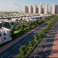 متوفر فلل في مجمع جاده بغداد  كافه المساحات  زون اول وثاني  0785555108...