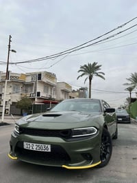 دودج جارجر وارد امريكي 2022 SXT لون مميز رقم بغداد الدولي الجديد باسمي...