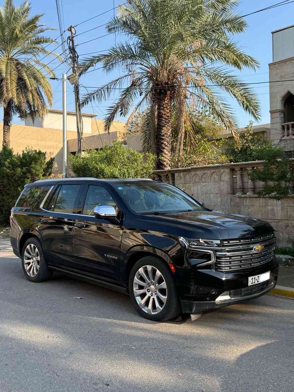 السلام عليكم ورحمة الله
سعر السيارة 55,000$ 🔒 قفل 
تاهو 2023 بريمر خليجي كفالة عامة 
عداد المسافة 62,000 كيلو 
لوحات بغداد انكليزي 

مغلفة بالكامل ppf
تخم تاير جديد برجستون الاصلي

*رصعة جاملغ 
*رصعة بالتكمة 

مواصفات البريمر معروف ميحتاج نذكره 
عنوان السيارة بغداد حي الجهاد او بغداد الجديدة 
***********
***********
