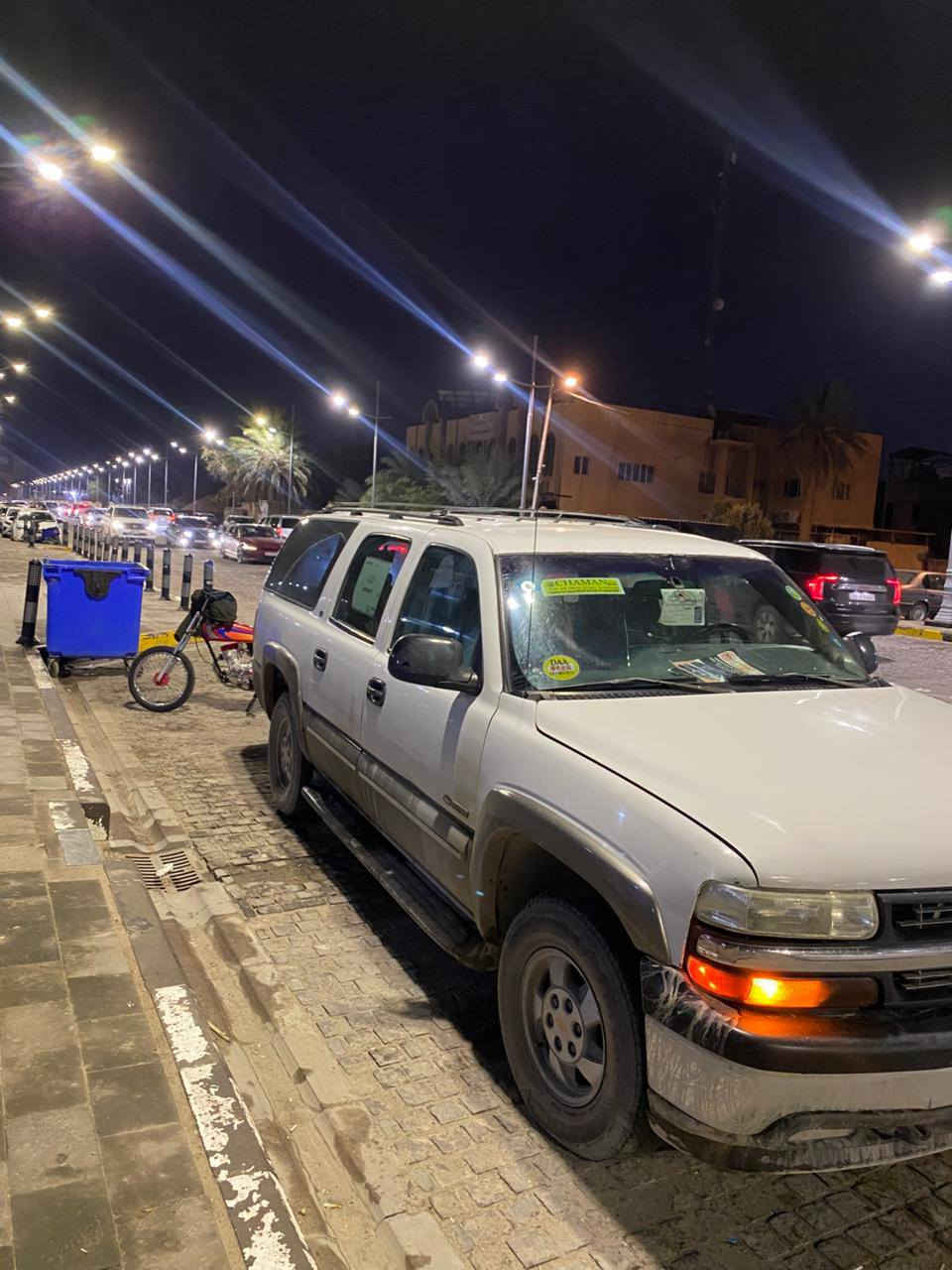 سلام عليكم تاهو مديل 2002 رقم  جديد  خصوصي سياره كفاله عمامه لا كص ولا نقل ما عده صبغ تبريد شغال لايت زنون شاشه لمس سياره حلوه ترايك وين ما يعجبك  سعر 88 وبيه مجال مكان البصره 
 ***********
