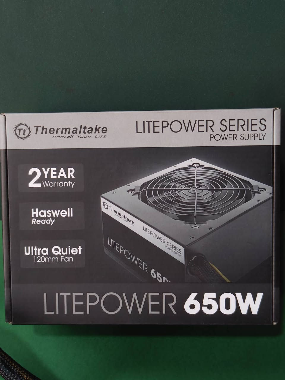 السلام عليكم 
P.S Thermaltake 650w
السعر : 65 الف


**إذا كنت صاحب هذا الإعلان وتريد حذفه لأي سبب، رجاءا أرسل رسالة إلى الدعم الفني**