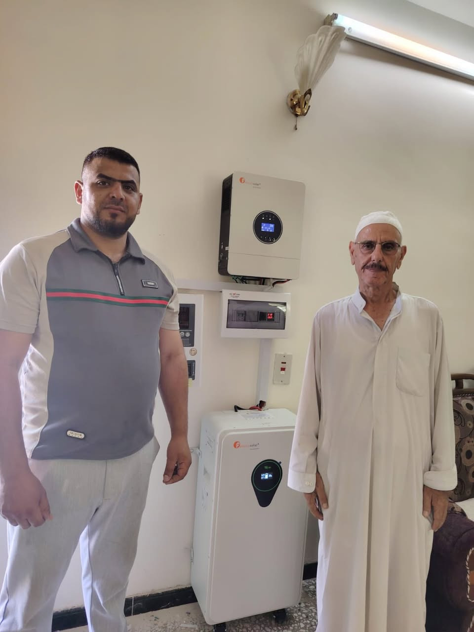 جانب من أعمالنا التي أنجزتها سما بغداد للطاقة الشمسية خلال اليومين الماضيين، حيث تم تجهيز ونصب منظومات طاقة شمسية بأعلى معايير الجودة والإتقان.
بطاريات فلستي سولار
إنفيرترات فلستي سولار
ألواح لونجي (LONGi) الأصلية
نحرص على تقديم أفضل الحلول في مجال الطاقة الشمسية مع ضمان الجودة وخدمة ما بعد البيع.

📞 للحجز والاستفسار:
***********
