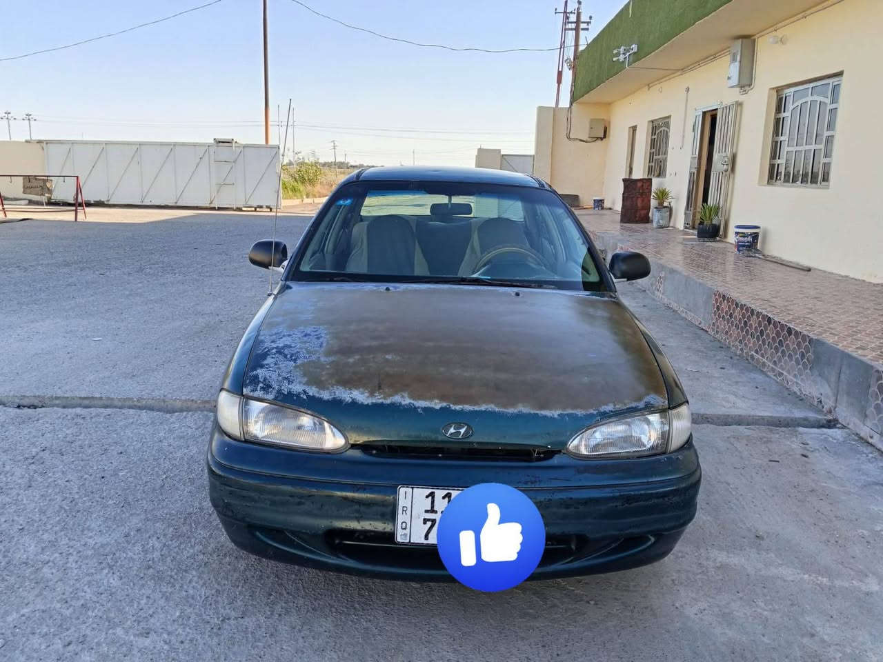 سلام عليكم  هونداي اكسنت موديل 96 رقم بغداد نكليزي محرك مكفول كير اوتوماتيك سياره بلاديه السعر 33 بيها مجال حك جيه مكان ديالى بعقوبة / ***********
