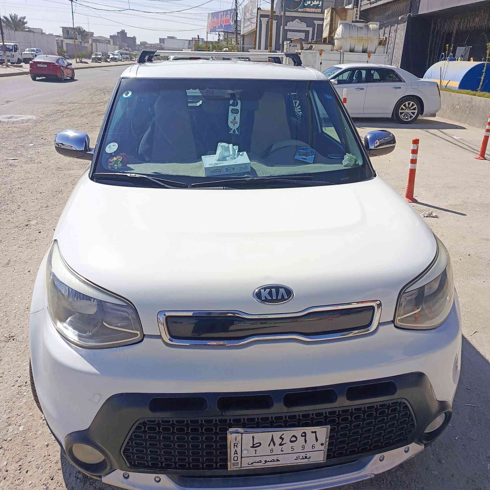 للبيع فقط صول 2016 امريكي ليبل واحد حادث امريكا بسيط موضح بالصور بابين ومصلحات نفسهن وجاملغ امامي جهة السائق محرك وكير بلادي وتبريد خير من الله شاشة اندرويد وتحكم ستيرن وانظمة قيادة ومثبت سرعة كاميرا خلفية السيارة باسمي سنوية تنتهي نهاية 2027 رقم بغداد السعر 115 ورقة الاتصال على الرقم *********** بغداد الدورة
