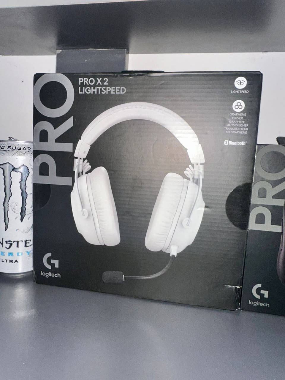 Logitech G Pro X 2 Lightspeed
Logitech G Pro X 2 Lightspeed Wireless Gaming Headset - White”

250 قابل ل تفاوض
للتواصل.+964 780 501 3126
