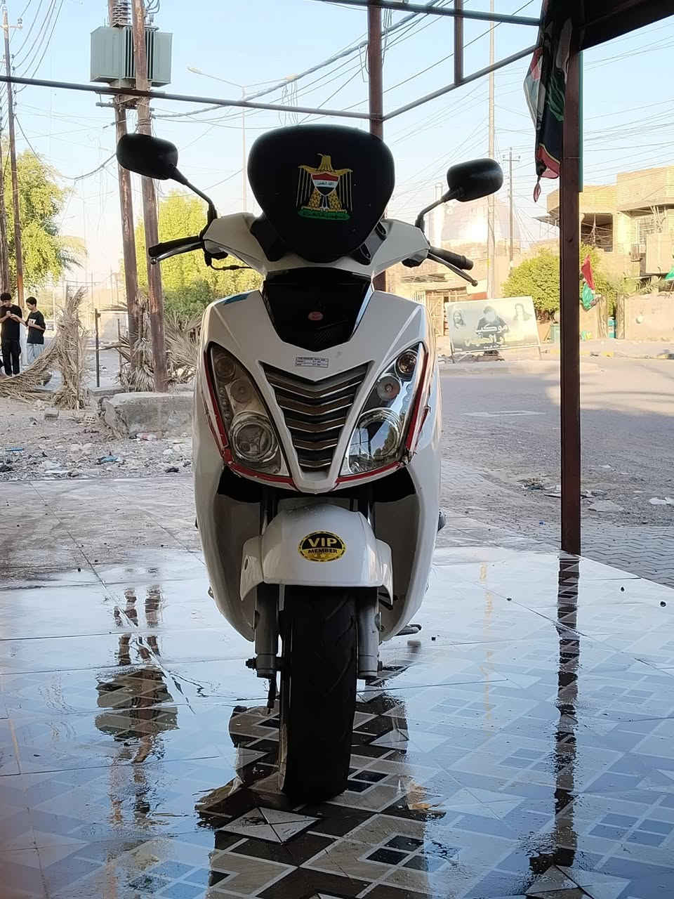 السلام عليكم
دراجه ماكس MA 5  للبيع
محرك نضام نوزل وراديتر ماء ومروحة تبريد دراجه كامله ما نقصهة اي شي كهربائيات كله شغاله نكره سلف لايت عالي ناصي شغال اشاير شغال للستفسار ***********
