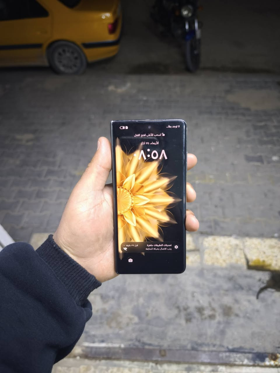 سلام عليكم موبايل البيع نوع HONORMagicV2 فقط بيه ضربه بل شاشه جبيره ذاكره جهاز 512 بدون ملحقات سعر 325 يوجد توصيل محافظة 5


**إذا كنت صاحب هذا الإعلان وتريد حذفه لأي سبب، رجاءا أرسل رسالة إلى الدعم الفني**