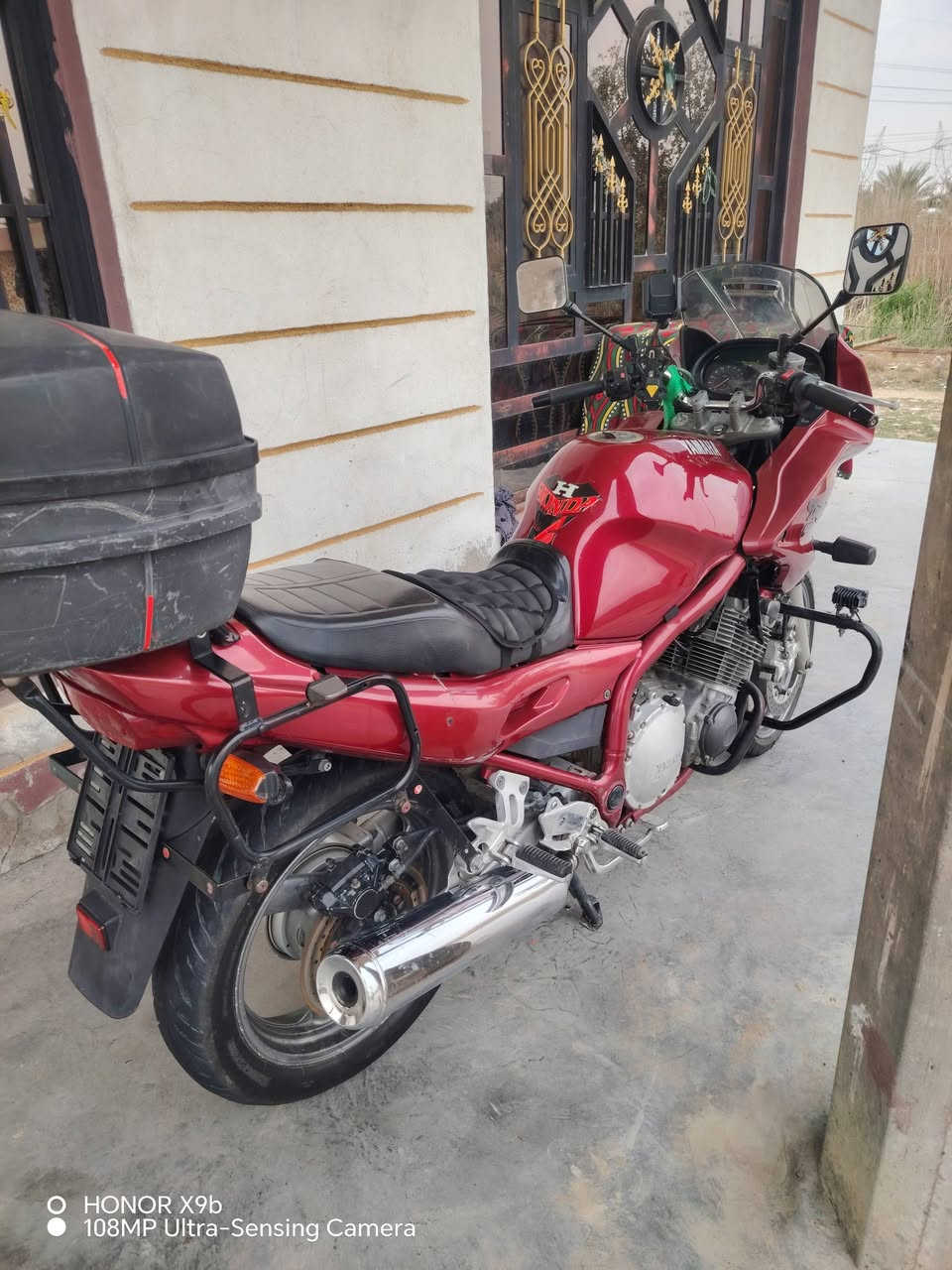 دراجه للبيع يوماها محرك 900 مكفوله دراجه نضيفه فول وحلوه مارونيه حمره 3 جنط سعر خاص للإستفسار *********** متواجد مكاني بغداد
