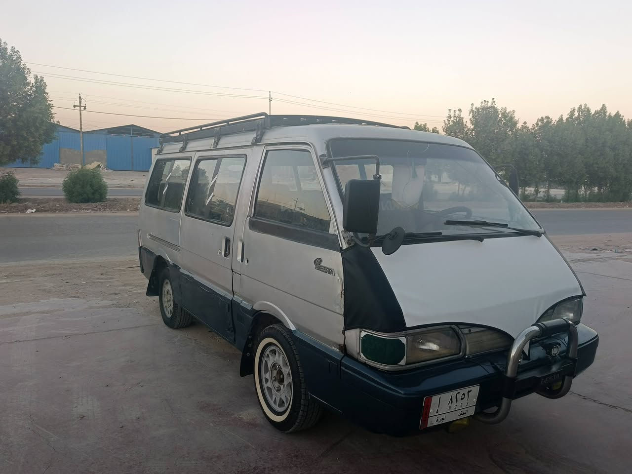 السلام عليكم سياره كيا للبيع سياره جير مكينه حداديه جديدات كهربائياتك اذا شغاله مصفرها وغرامات موديل 94 ثانويه 27 سياره جاهزه مال شغل سعر 32 وباي مجال وكان بابل القاسم***********
