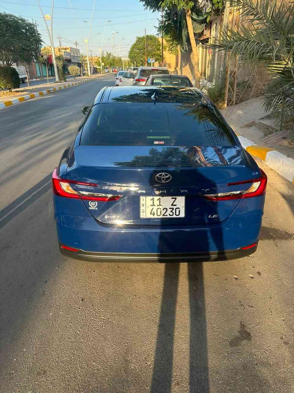 يالله سلام عليكم 
للبيع تيوتا كامري 2025 
هاييبرد 
سياره جاهزه من كلشي قطعه وحده صبغ 

‭***********‬
