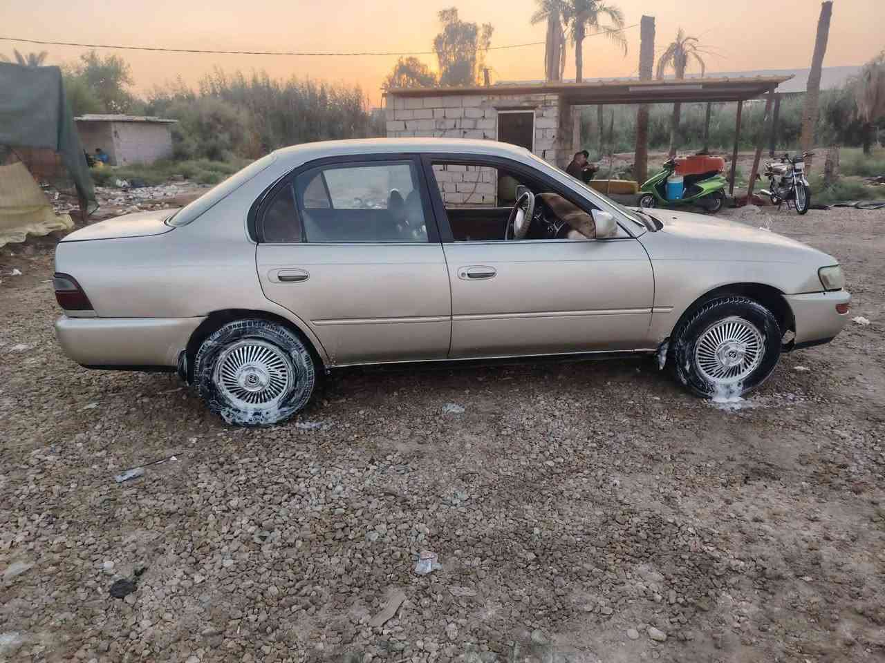 سلام عليكم كورلا للبيع موديل 93 مكينه جديد ستوني شادلهه كير جديد مكفوله حداديه تخم تاير جداد مكان نجف مشخاب الشراي يتصل عل رقم ‏‪***********‬‏
