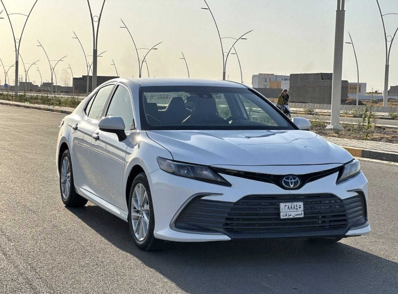 توتوتا كامري بانزينLe
موديل 2024 وارد أمريكي دخول جديد

ماشيه 6000 آلف شبه زيرو حادث خفيف جدا بدون 
للاستفسار ‭00 964 773 651 5557‬
