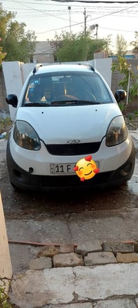 شيري  x1  موديل 2014 رقم انكليزي بغداد  السيارة نظيفة من الخارج والمحر...