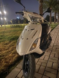من رخصت الادمن دراجه ساسوكي ياباني  ادرس نمتن 125s  Suzuki Address V12...