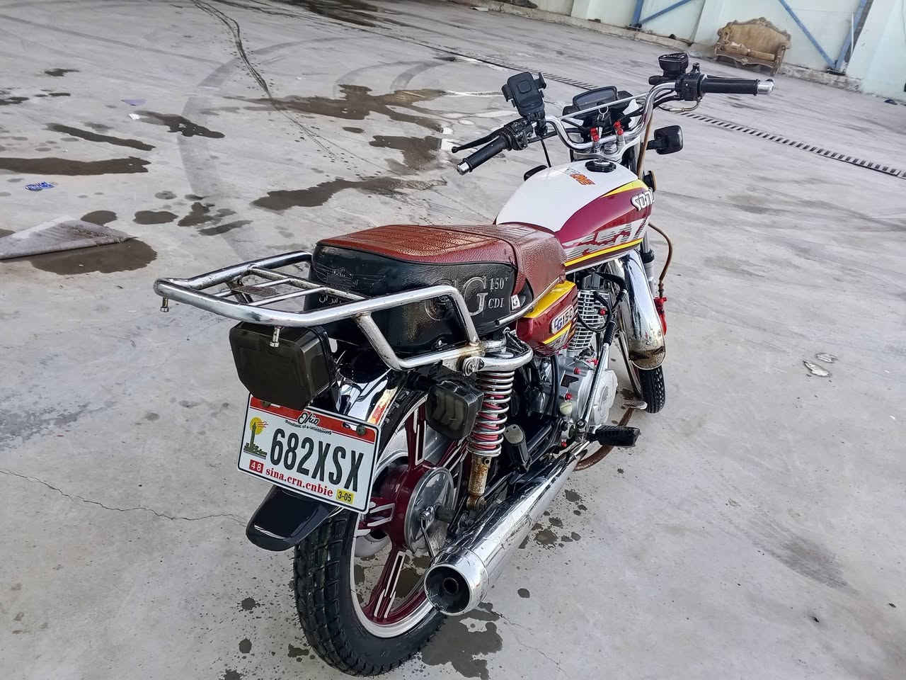 السلام عليكم دراجه ايرانيه موديل 24 دراجه كفاله عامه كل نقص ما بيها دراجه مكاني دراجه ديالى بعقوبه  سعر حلو مناسب هذا رقم الهاتف *********** هذا رقم الهاتف
