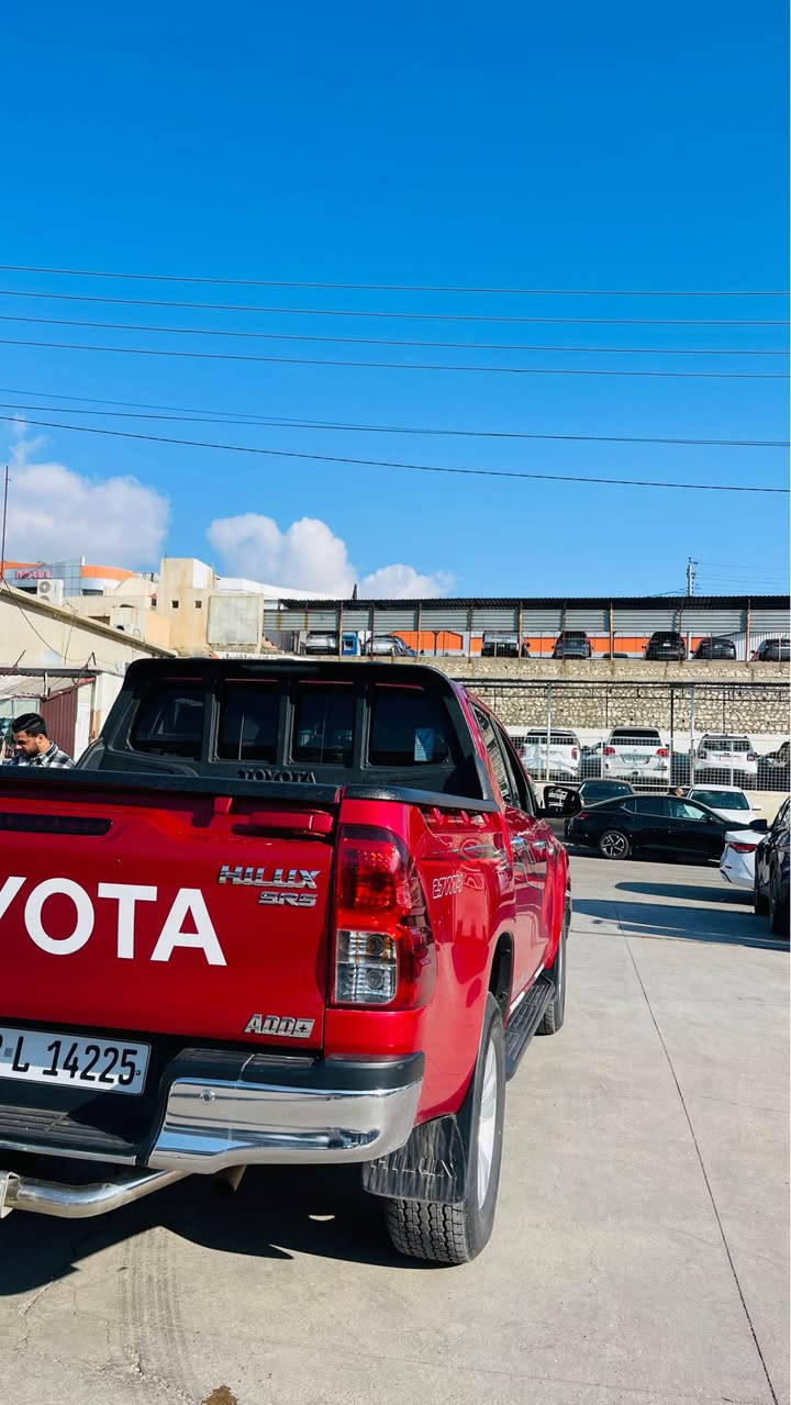 تيوتا هايلوكس
موديل2018
گير توماتيك
ماروني
بدون سبخ 
سياره حلو
بدون اي نواقس
تاخم تايره جديد
محرك ما مفتوح شه رت 
گير شه رش 
سياره شريكه جيهان
مكان سياره عقره
سعر 263$شويه مجال
موبايل ***********
واتساب اكر, نينوى
