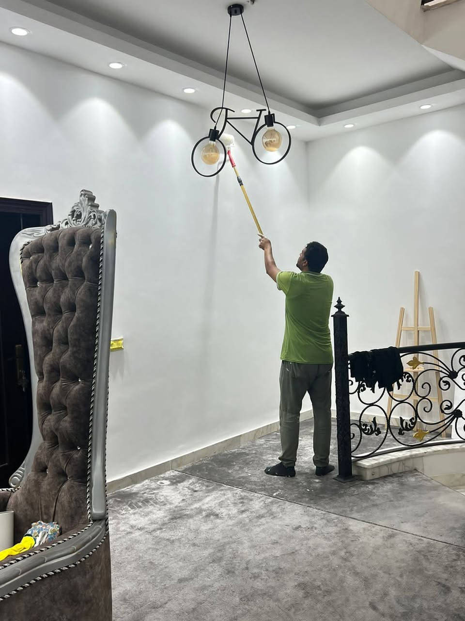 صباغ عام داخل وخارج واجهات وترميم عام عملي بغداد فقط ***********
