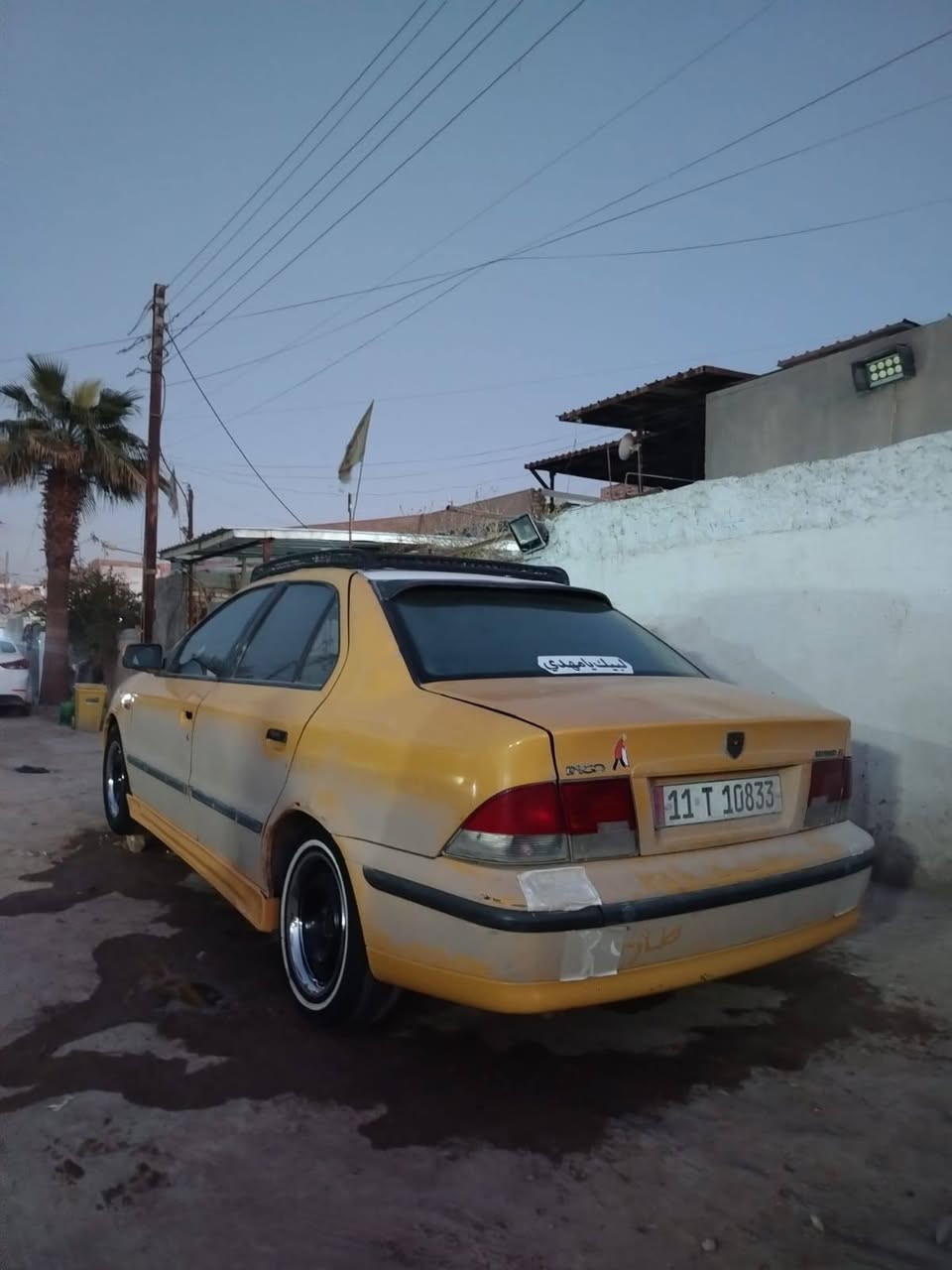 يالله سلام عليكم ورحمة الله وبركاته سمند مديل 10 سياره مكينه وكير حداديه خلفيه جديده الأمامي 70 ب100 تبريد فقط بس غاز منضومه تبريد جديده فقط بس غاز سياره جاملغ ألامامي جهت سايق مبدل ولباب لوره صدر من جوه تريشه صبغ وبيها تنكيد خياسات مكينه لاتنقيص ولاتبخير مصفره هيئه وغرامات سنويه ل31 رقم بغداد الدولي سياره مكانها بلحله سعر 28 وبيه مجال بصيط *********** تصل ودلل
